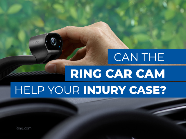 Ring camera in car