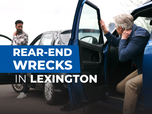 What to do after a rear-end car accident in Lexington, KY
