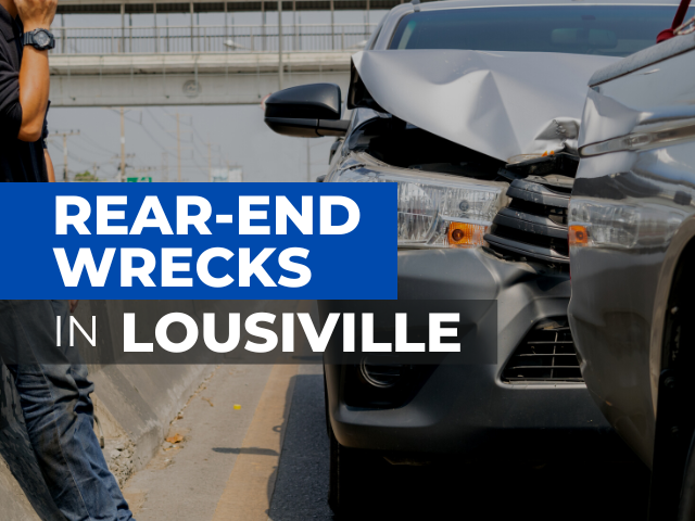 Rear-end car accident in Louisville, KY