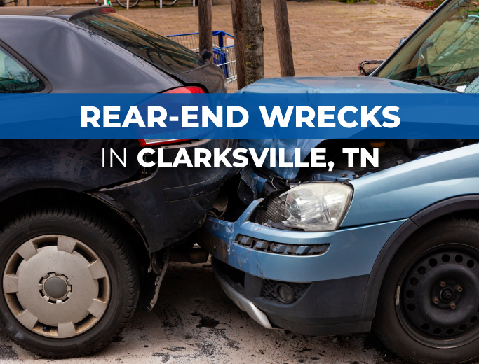 Rear end car accident Clarksville, TN