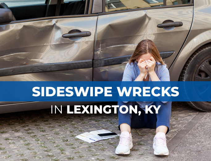 What to do after sideswipe car accident Lexington KY