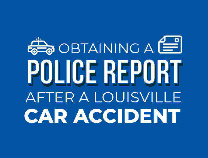 How to get a police report after a car accident in Louisville, KY