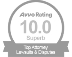 Avvo 10 Superb Rating Top Attorney Lawsuits & Disputes