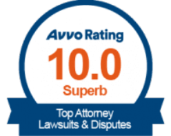 Avvo 10 Superb Rating Top Attorney Lawsuits & Disputes