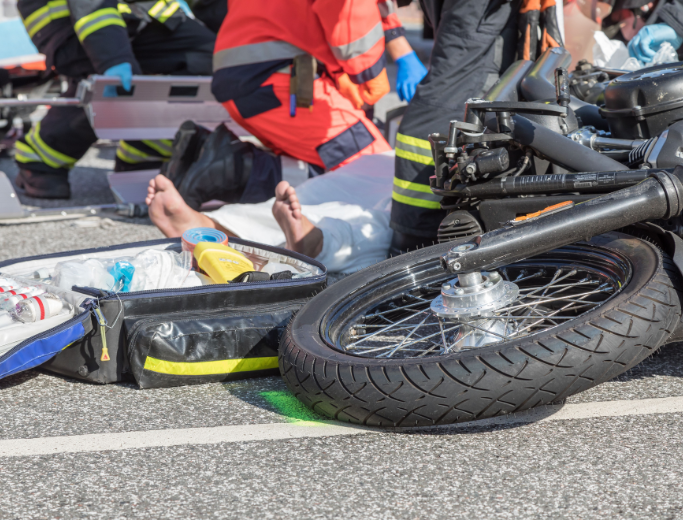 Lexington motorcycle accident injury