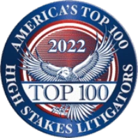 America's Top 100 High Stakes Litigators Award